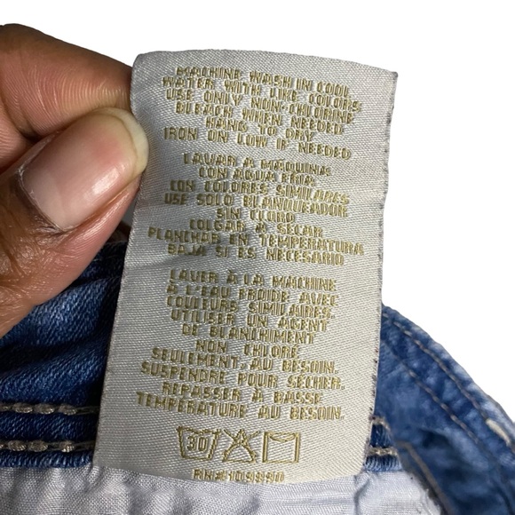 Seven 7 Women’s Light Wash Slim Straight Denim Jeans - Picture 7 of 9